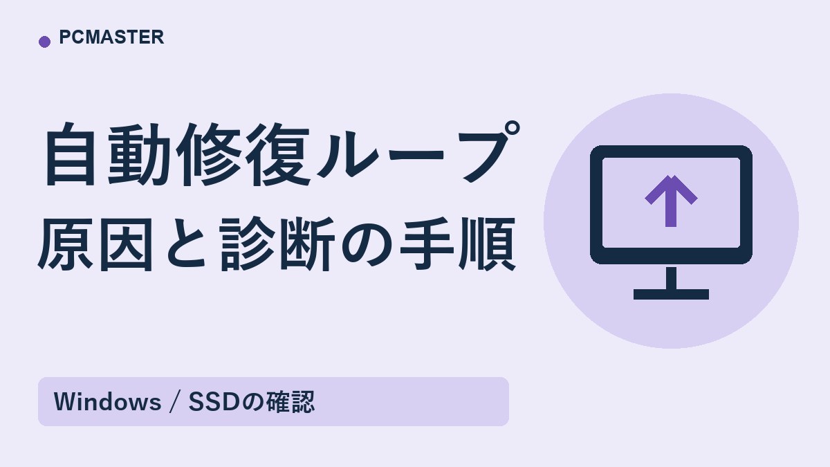 自動修復ループ 原因と診断の手順